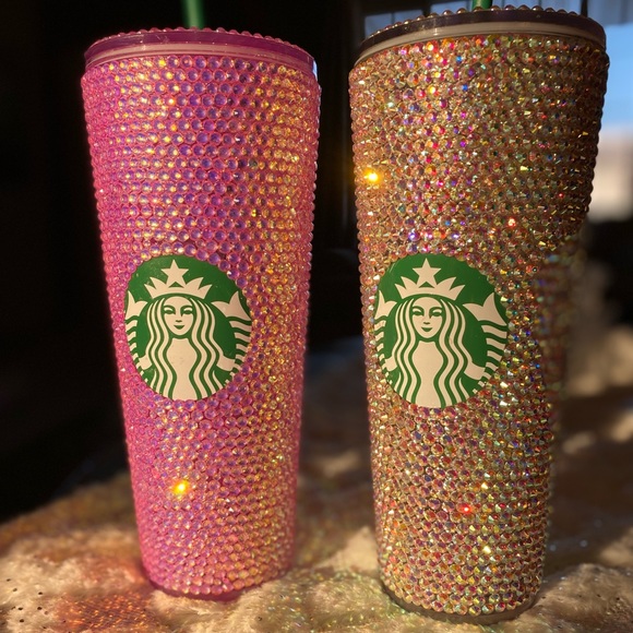 Custom made rhinestone Starbucks venti cups! - Picture 3 of 4